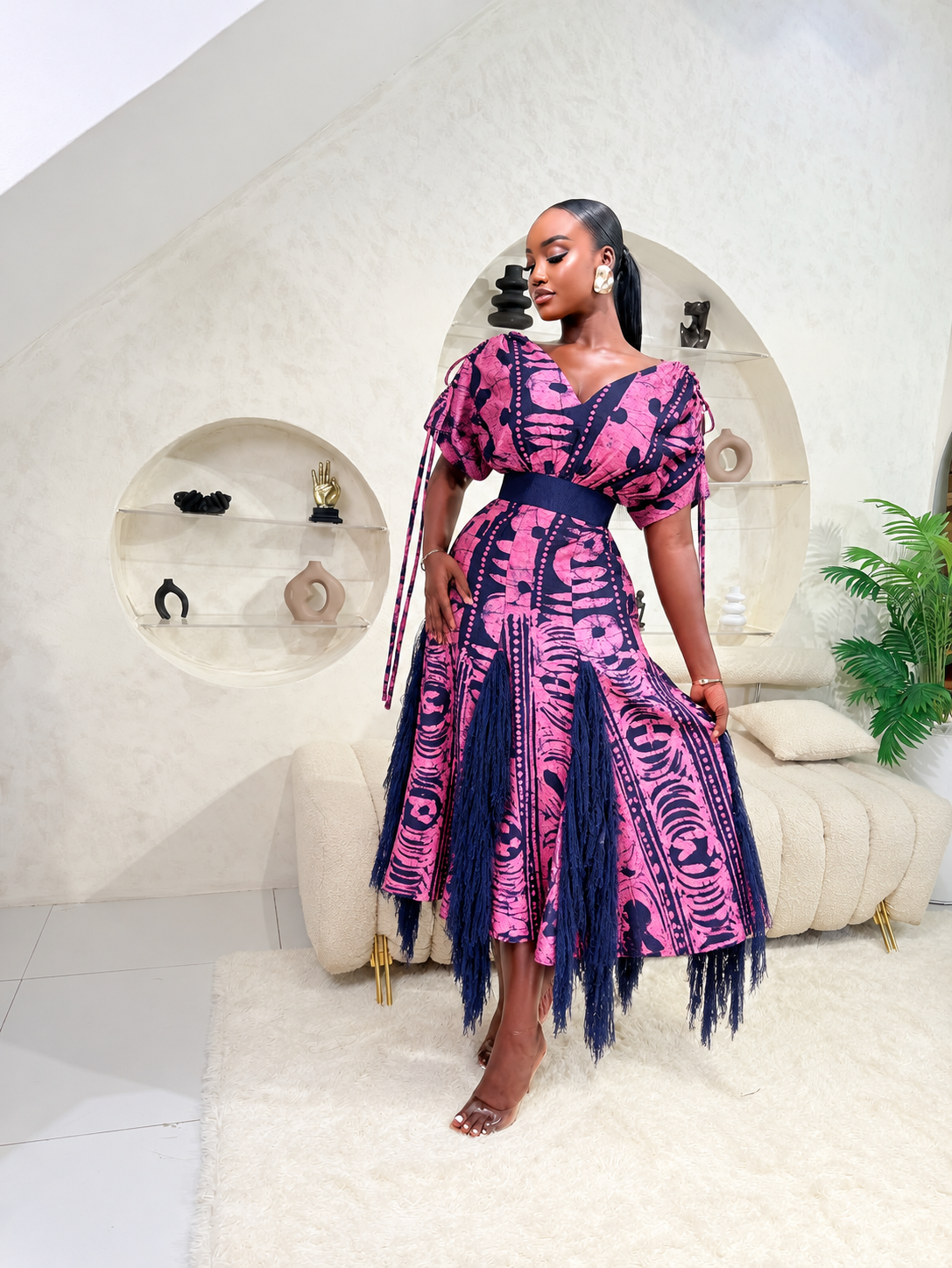 4BD91D73-6FC7-4A69-A3F9-962C7FBBCF11 Zuri mide dress - Image 1